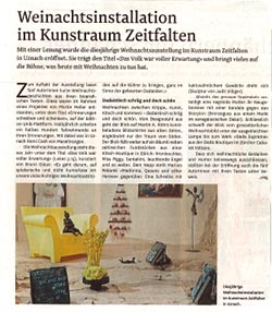 ZSZ Weinachtsinstallation 2016
